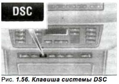 Индикатор системы DSC при пуске двигателя…