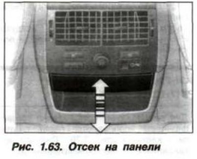 Держа­тель на передней панели (рис. 1.63)…