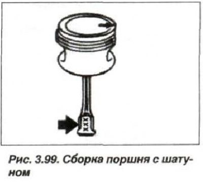 Поршневой палец должен проталкиваться через…