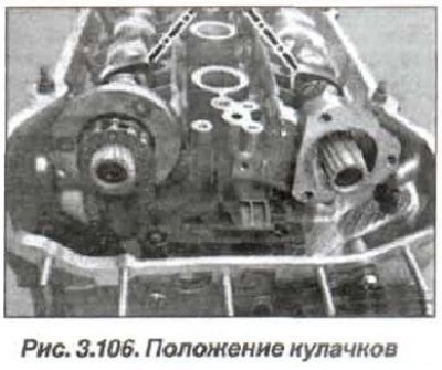 Установить валы так, чтобы верши­ны кулачков…