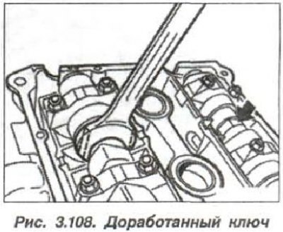 Выставить распределительные валы с помощью…