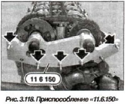 Отвернуть крепление и снять при­способление…