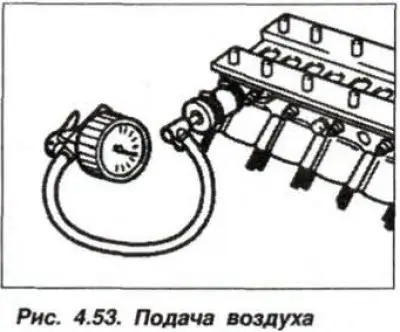 Установить приспособление «11.1.473» на головку…