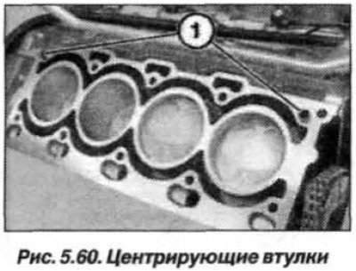 Проверить центрирующие втулки (1, рис. 5.60) на…