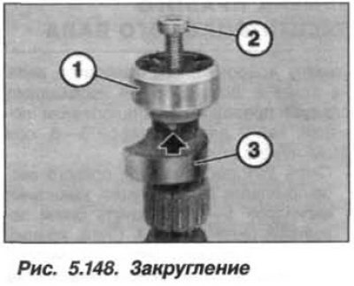 Обработанное закругление (3, рис. 5.148) и выемка…