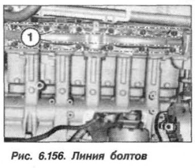 Вывернуть болты по линии (1, рис. 6.156) и снять…
