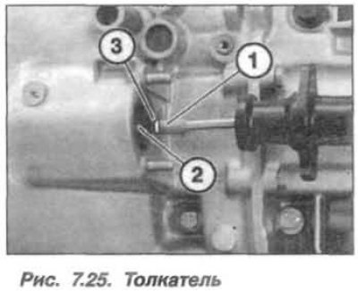 Отвернуть гайки (18, 2 шт., см. рис. 7.2)…