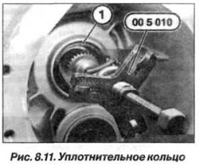 Используя съемник с тремя захватами (рис. 8.10),…