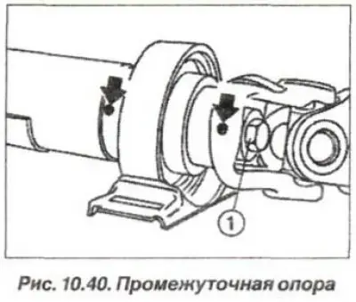 Нанести метки взаимного положения вала и…