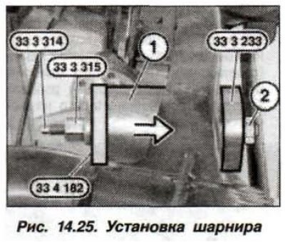 Смазать резинометаллический шарнир и втулку…