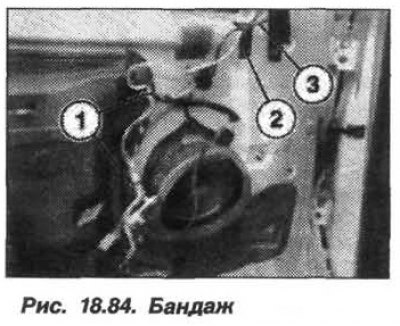 Снятие наружного зеркала заднего вида на передней…