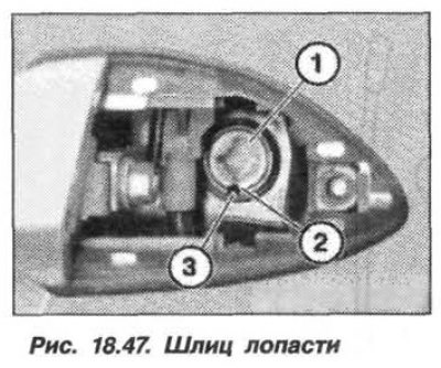 Шлиц (2, рис. 18.47) крепления лопасти (1) должен…