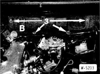 Снять крышку -В-.