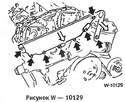 Снять подъемную проушину и верхнюю крышку коробки…