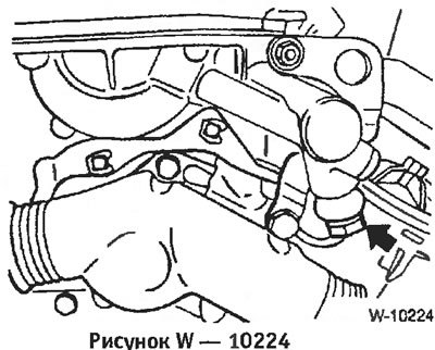 Отвернуть масляную рубку исполнительного элемента…