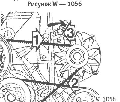 Схема ремня генератора бмв е60 n52