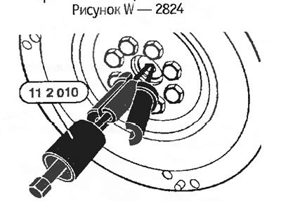 Проверить легкость хода шарикового подшипника в проточке коленчатого вала. Если требуется, снять…