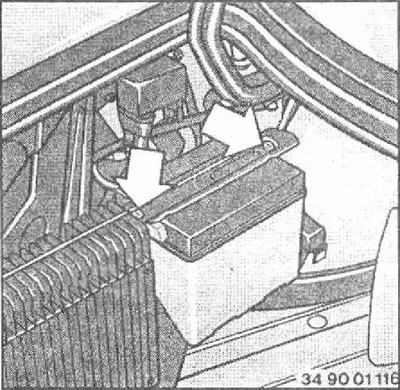 Аккумулятор* в багажнике