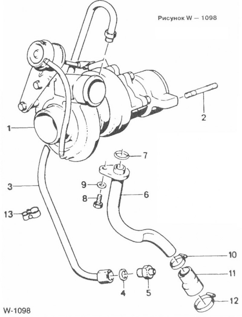 Устройство газоприемника (БМВ 5 серия 3, 1988-1996) [Двигатель и ...?