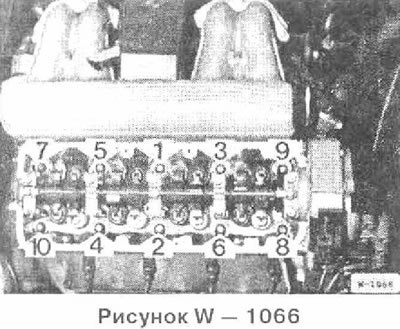 Ослабить болты головки цилиндров в обратной…