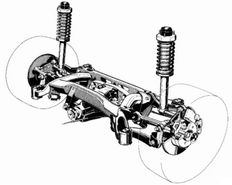 Независимая подвеска передних колес на двойных…