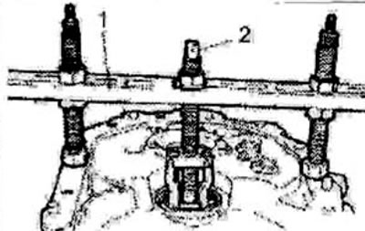 Рис. 5.1.73. Снятие подшипника:1 - специальный…