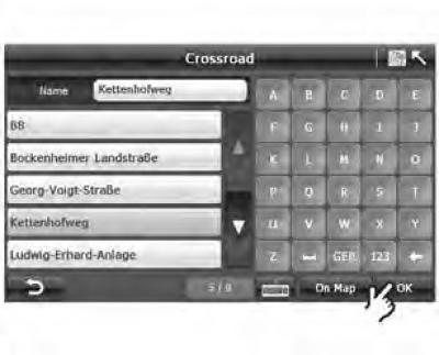 На экране «Address Search» («Поиск по адресу»)…