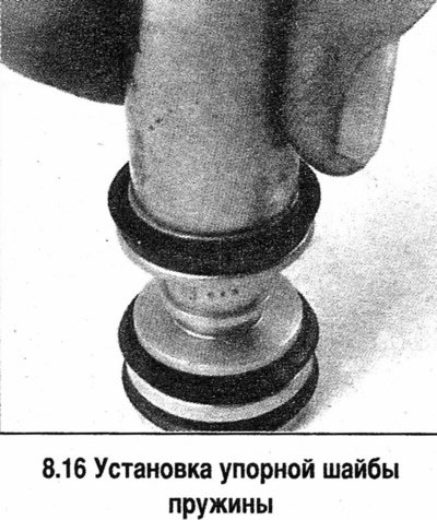 16. Установите на поршень вторичной камеры новую…