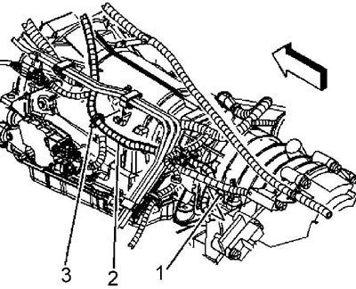 5. (NVG 236/246 NP8) Отсоедините шланг (2)…