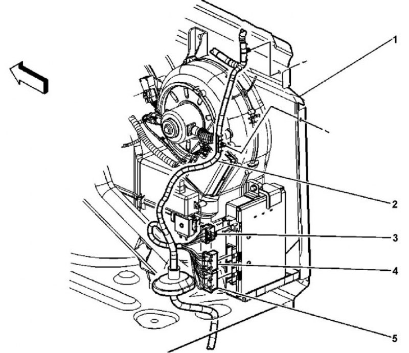 GMT800. Расположение разъемов элементов подвески.…