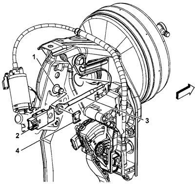2. Снимите фиксатор (4).