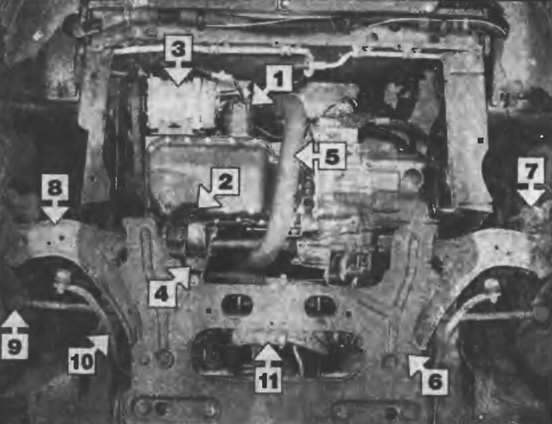 Рис. 1.3. Вид передней нижней части автомобилей с…