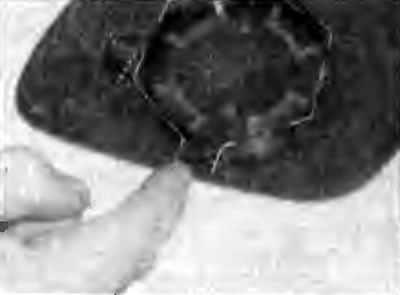 Рис. 11.116. Расположение концов пружинного…