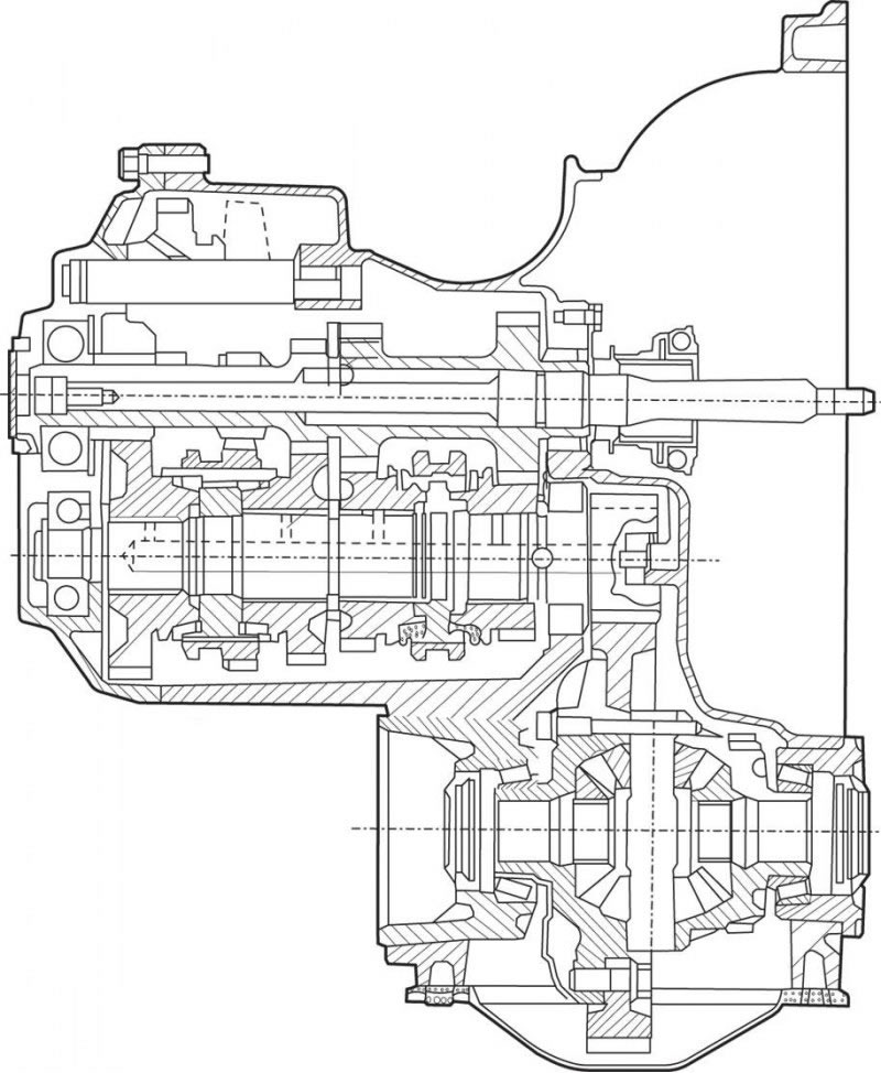 Трансмиссия ix35 4wd схема