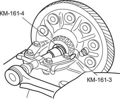 Рис. 8.61. Использование приспособлений КМ-161-А…