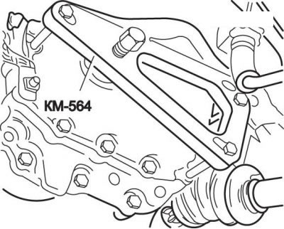 Рис. 8.87. Использование приспособления КМ-334…