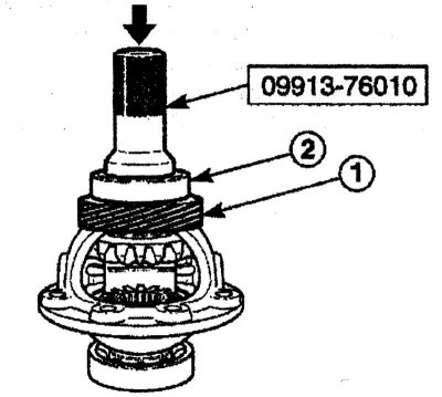 Рис. 4.126. Использование инструмента 09913—76010…