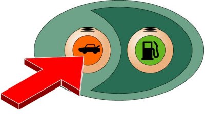 Кнопка открывания крышки багажника