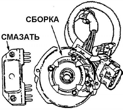 Демонтаж электронного модуля