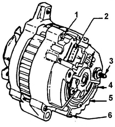 1. Стяжной болт (3 шт.); 2. Колодка с клеммами S.…