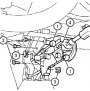 Механизм рычага переключения передач