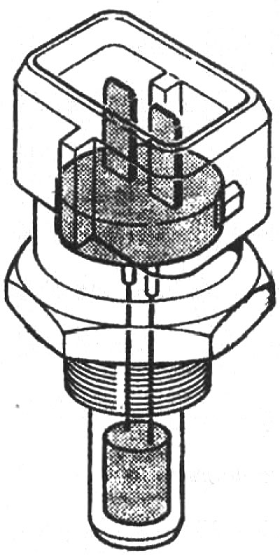 Рис. 2-114. Датчик температуры охлаждающей…