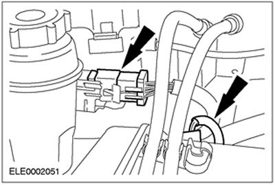 35. Состыкуйте штекерный разъем жгута…