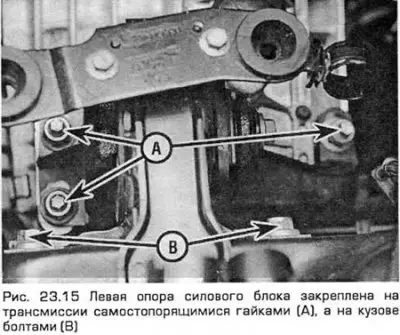 15. При установке замените самостопорящиеся…