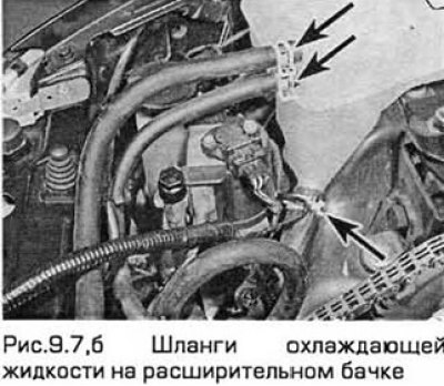 7. Отсоедините проводку от датчика уровня…