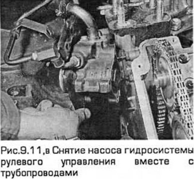 11. Полностью выверните болты и снимите шкив с…