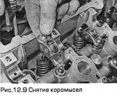 9. Учтите положение коромысел. Снимите их и…