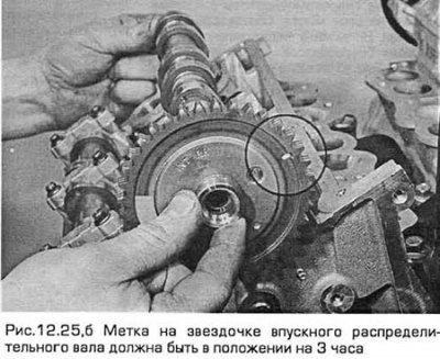 25. Обильно смажьте маслом шейки подшипников…