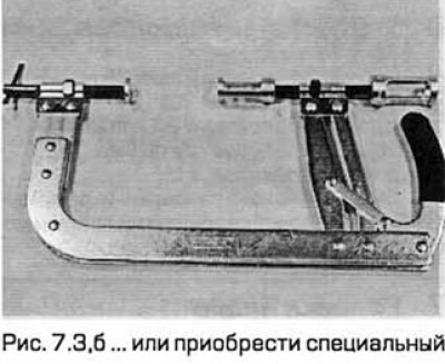 3. Компрессором для сжатия пружин клапанов…