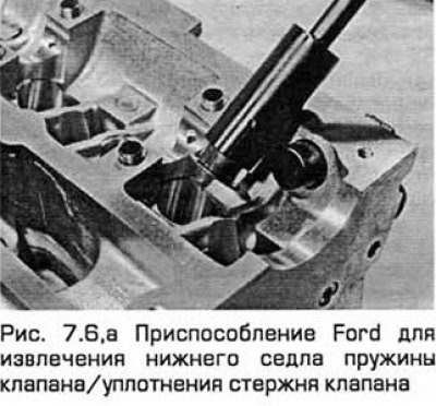 6. Для извлечения нижнего седла пружины…